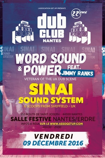 flyer-concert-Word Sound Feat Jimmy Ranks-concert-Dub Club Nantes
