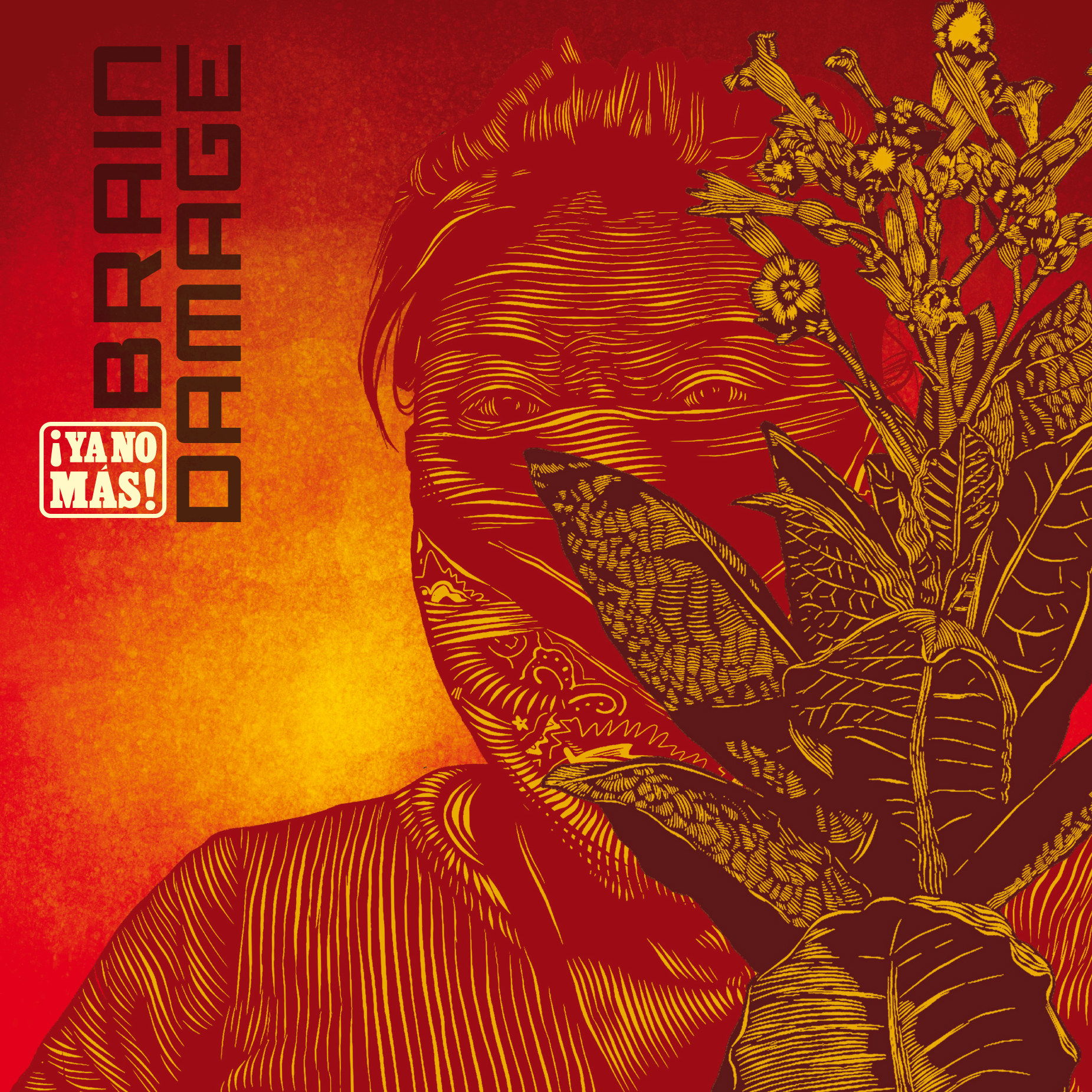 pochette-cover-artiste-Brain Damage-album-Ya No Mas