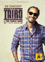 flyer-concert-Tairo-concert-TAIRO & THE FAMILY BAND chabada Angers