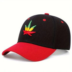 Casquette Noir / Rouge Cana CBD