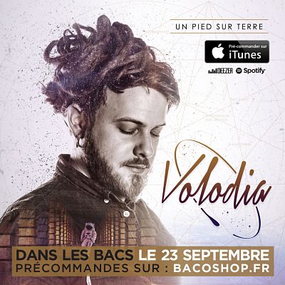 pochette-cover-artiste-Volodia-album-Un Pied Sur Terre