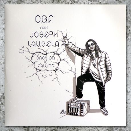 pochette-cover-artiste-O.B.F-album-feat Joseph Lalibela - Babilon Is Falling