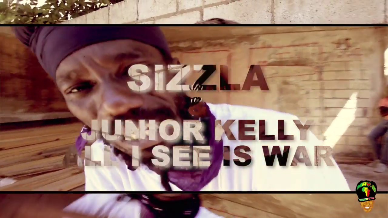 pochette-cover-artiste-SIZZLA & JUNIOR KELLY-album-SIZZLA JUNIOR KELLY - All I See Is War